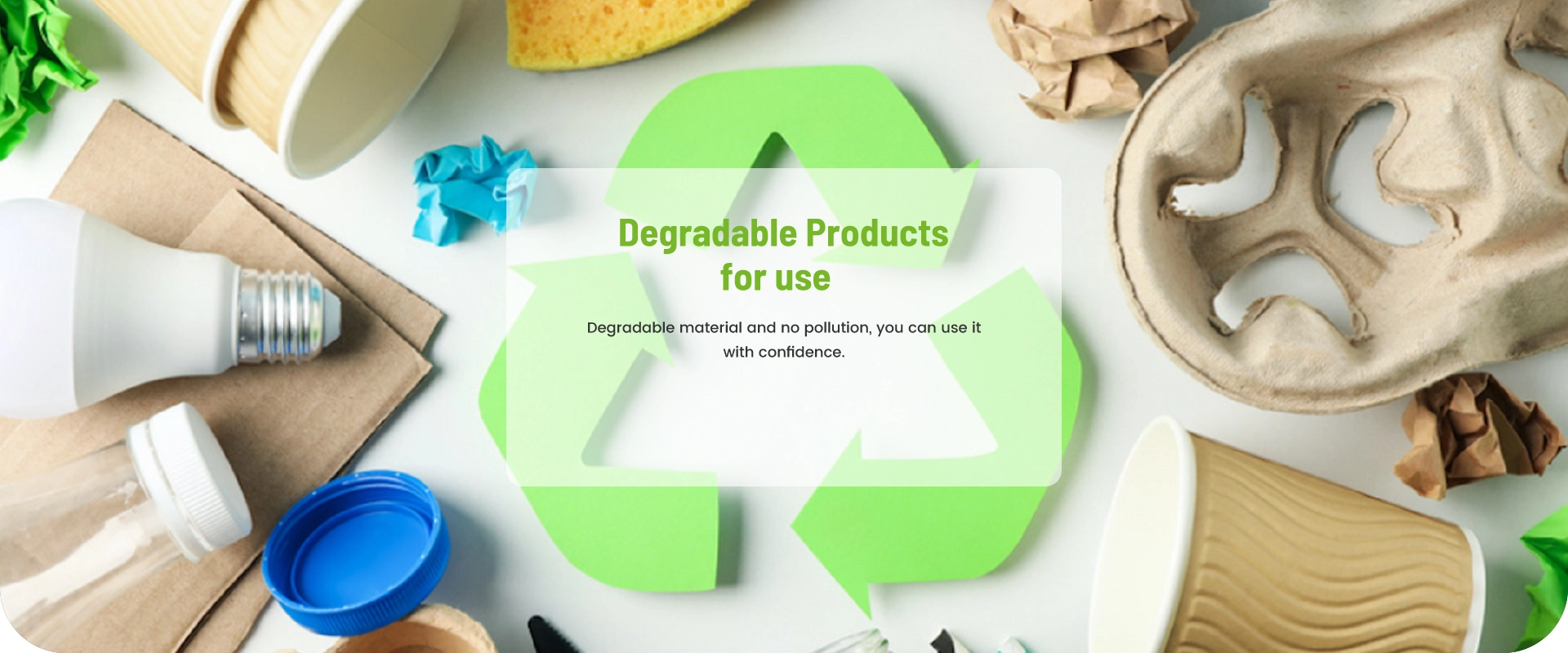 degradable product for use